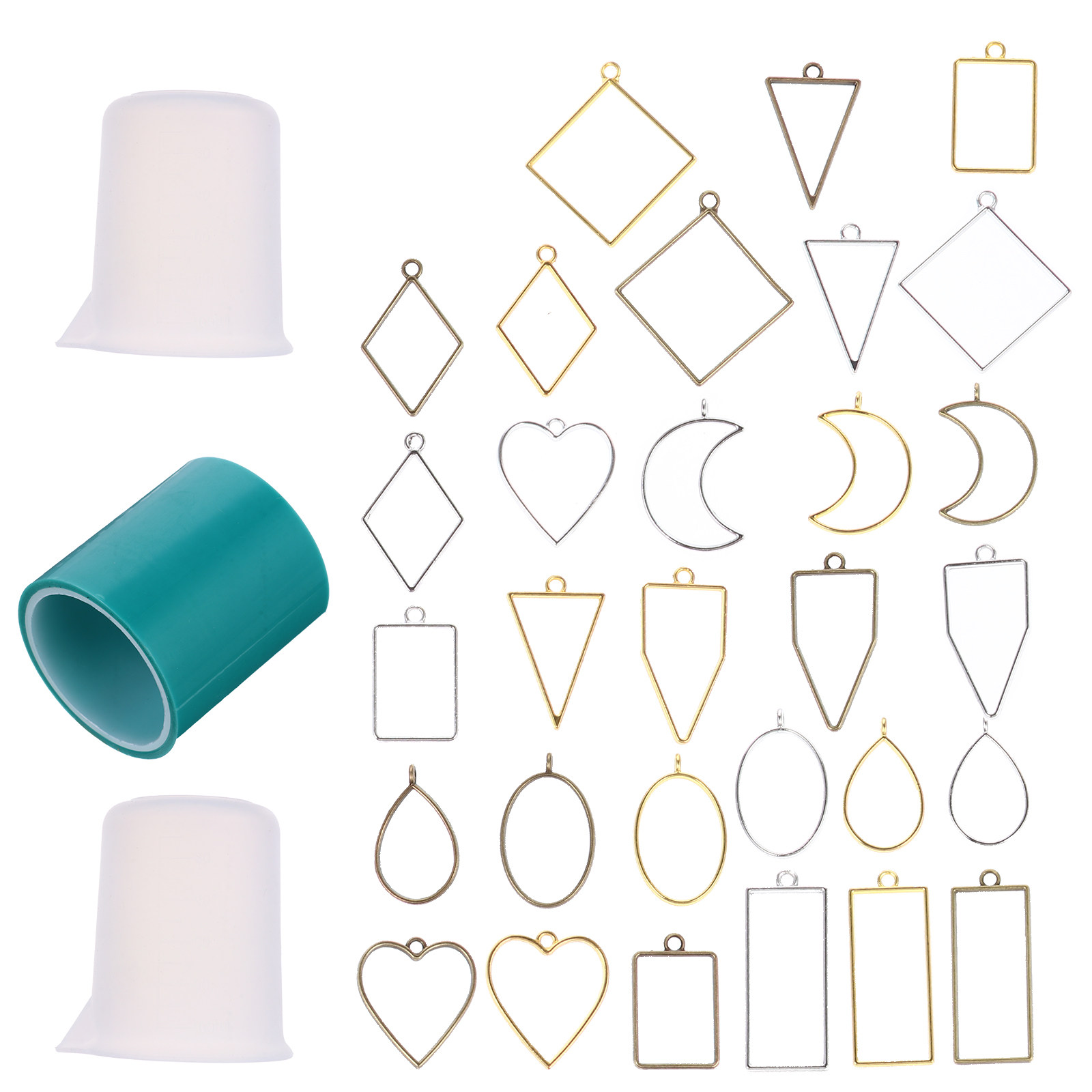 Resin Crafts Diy - Paket Kerajinan Tangan untuk Membuat Gantungan