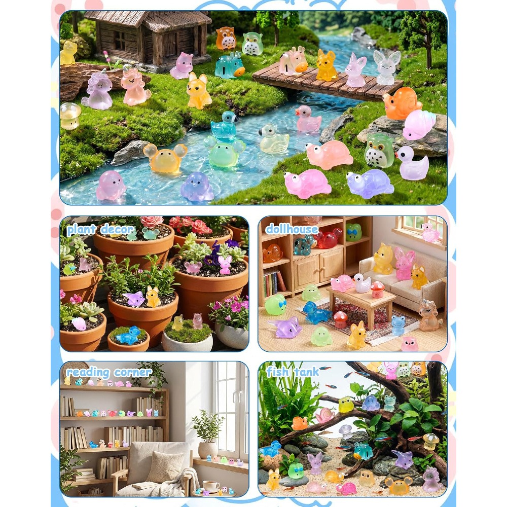 Resin Crafts - 3 Paket 12 Pcs Tas Misteri
