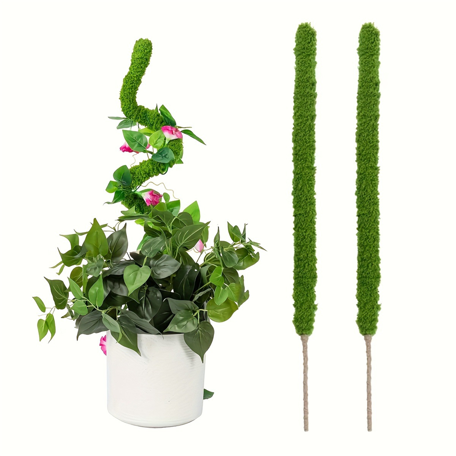 Terrarium Moss Art - 1 buah Tongkat Lumut Buatan Fleksibel,