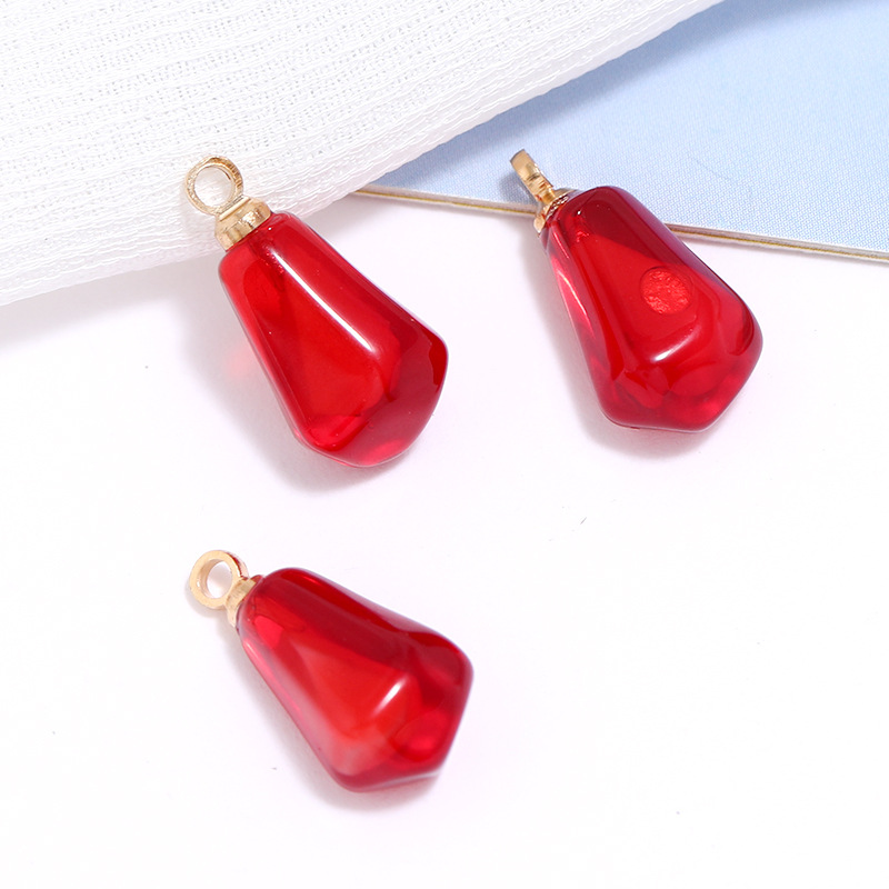 10pcs Liontin Resin Biji Delim - Resin Craft Projects ulasan dan harga