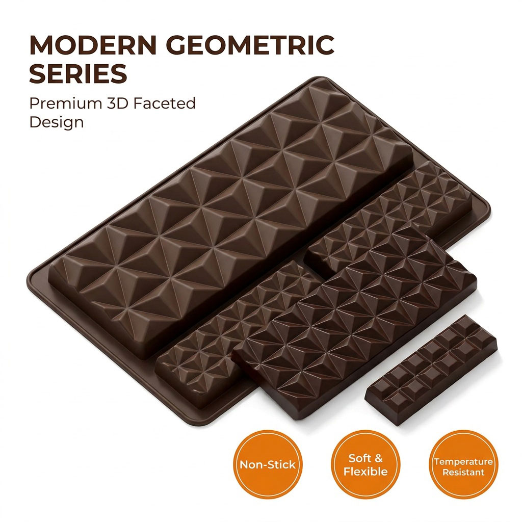 Cetakan Cokelat Silikon 2-in-1 - Silicone Mold Tray ulasan dan harga