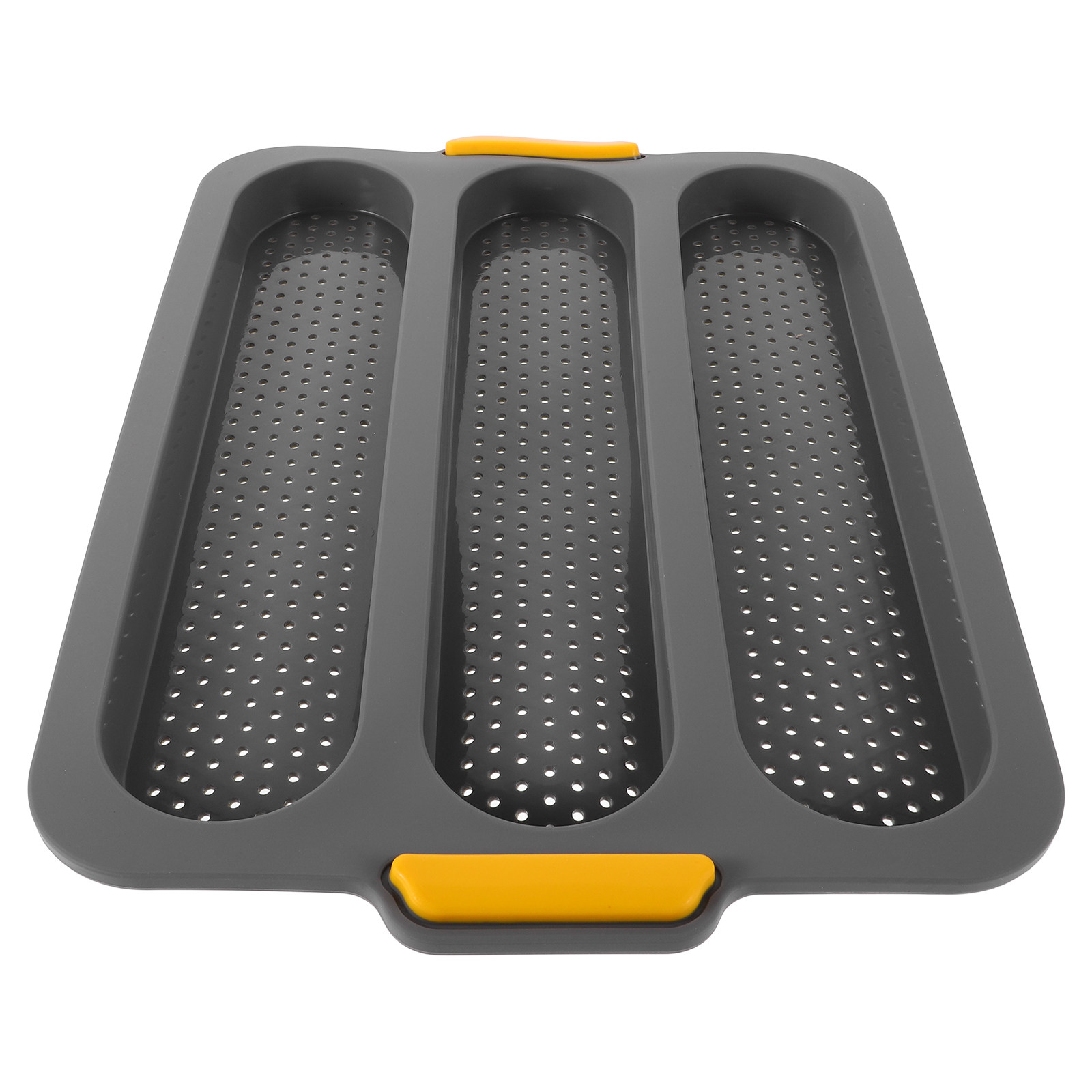 3 Cetakan Roti Baguette Siliko - Silicone Mold Tray ulasan dan harga
