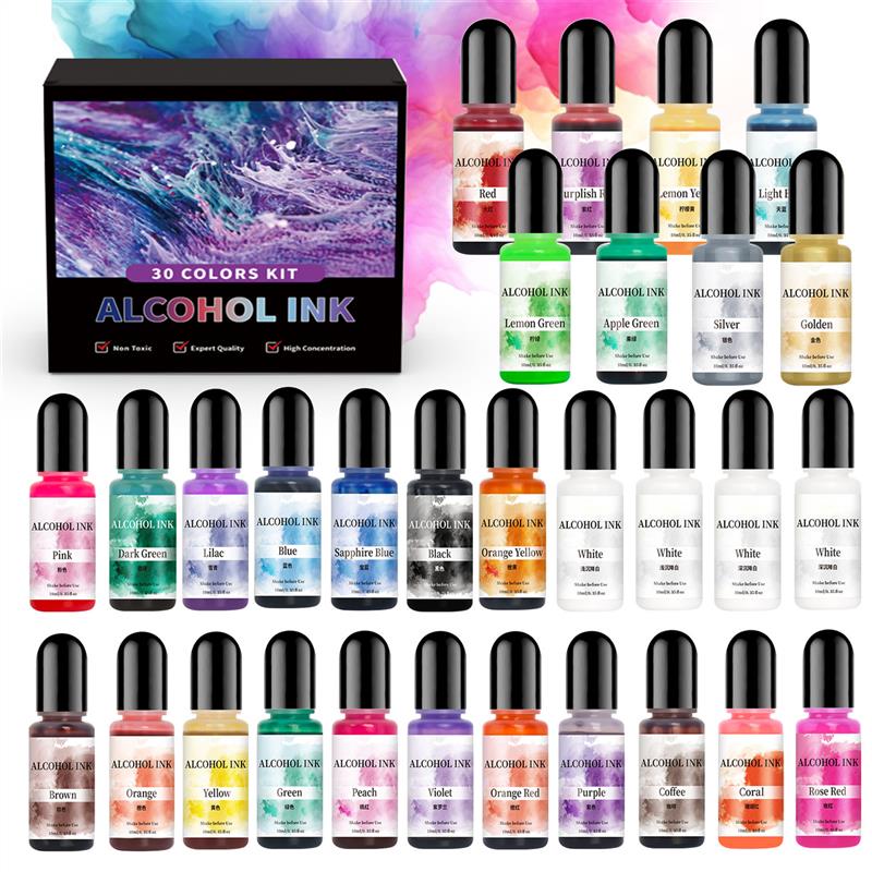 1 Set Kit pigmen Resin epoksi  - Resin Dye Alcohol ulasan dan harga