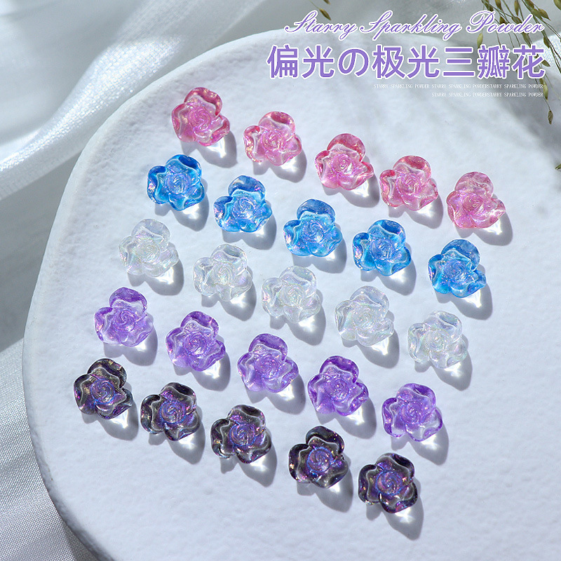 50 buah/pak, ukuran 10x10 mm,  - Resin Glitter Pack ulasan dan harga