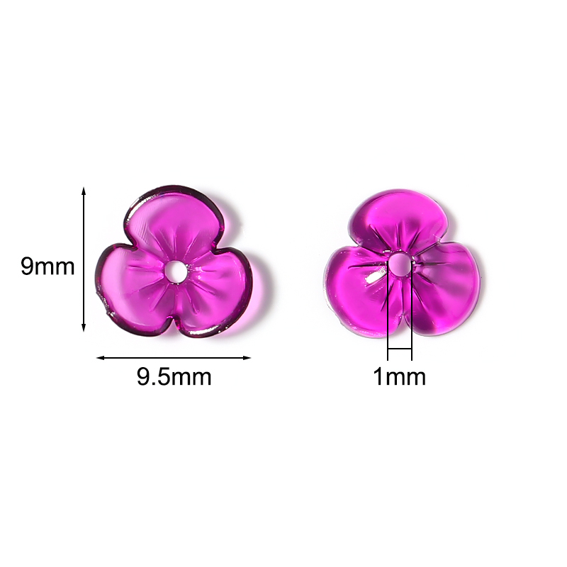 20 buah/lot manik-manik kelopa - Resin Craft Projects ulasan dan harga