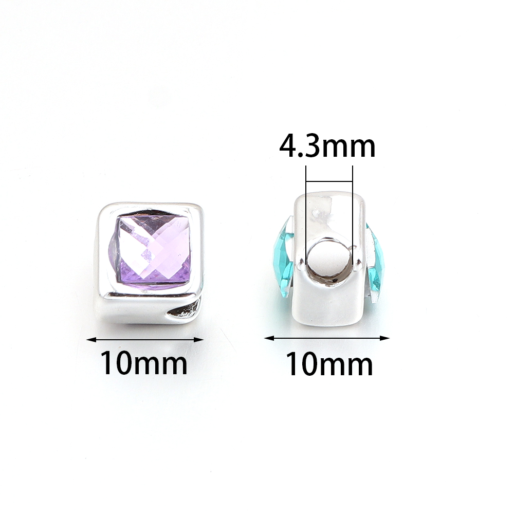 10 buah/set Manik-manik Perseg - Resin Craft Projects ulasan dan harga