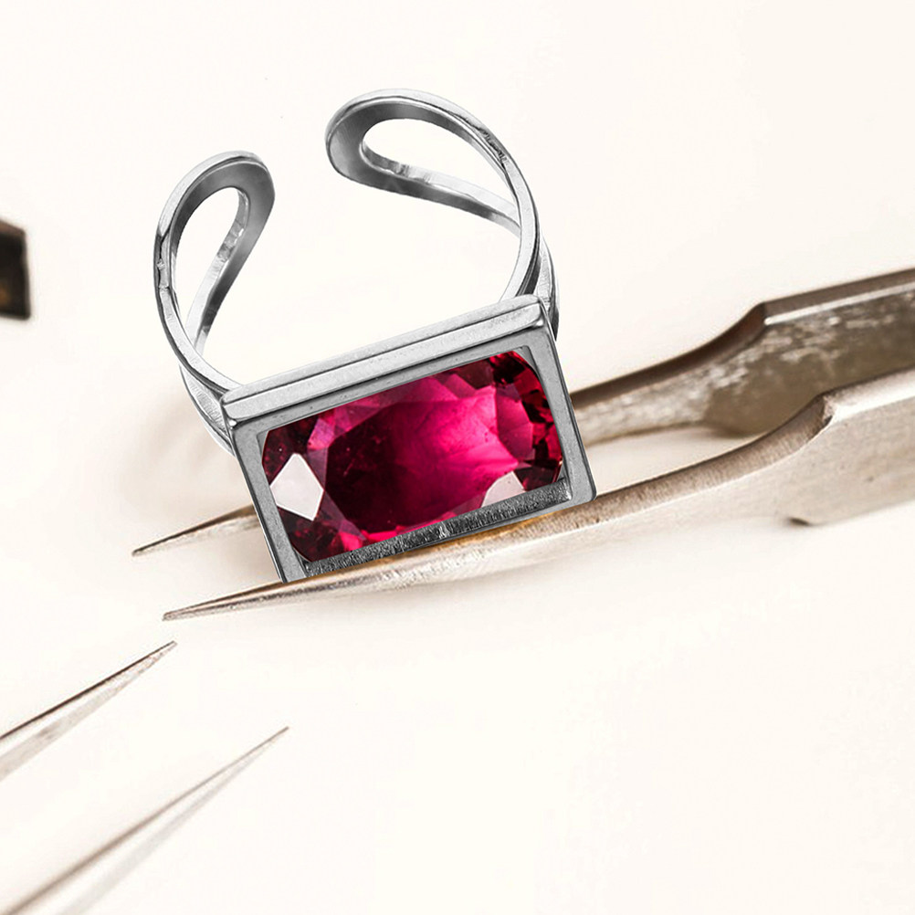 4 buah dasar cincin baja tahan - Resin Crafts Diy ulasan dan harga